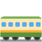 Railway Car emoji on Twitter